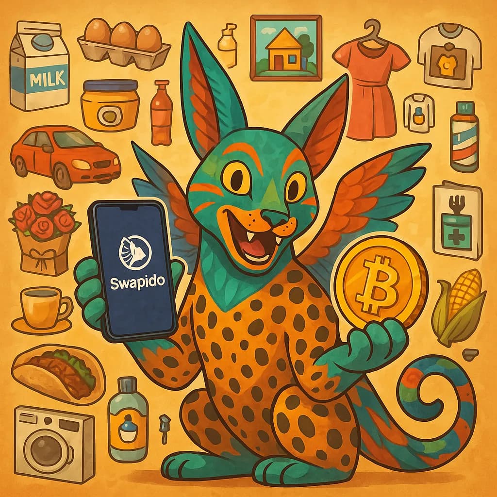 100 cosas diferentes que puedes pagar con Bitcoin en México