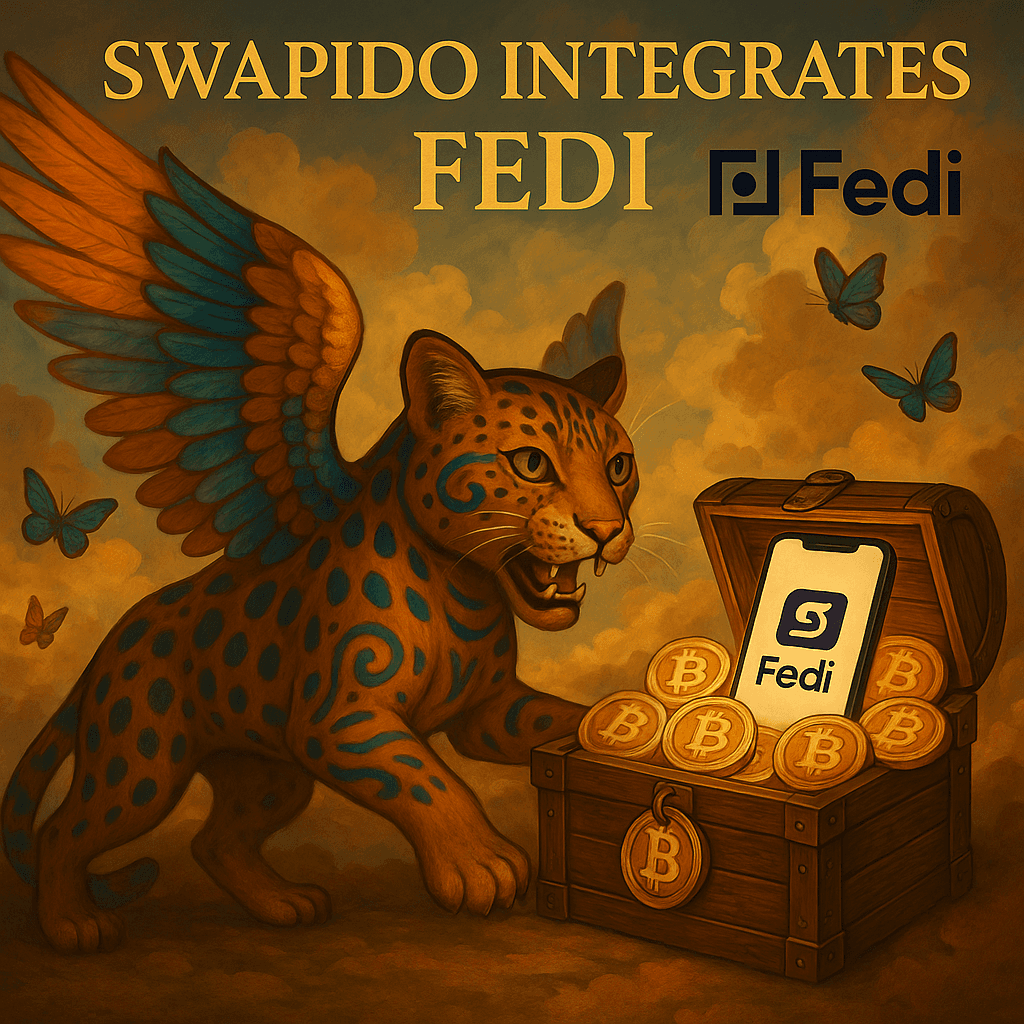 Swapido Integra WebLN para Pagos con Bitcoin a través de Fedi en México