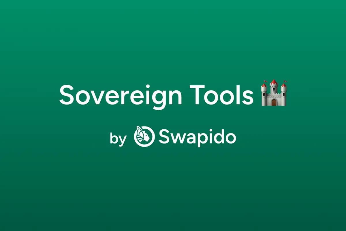 Anunciando SovereignTools.com: La Mejor Herramienta para Elegir una Cartera de Bitcoin en 2025 (Creada por Swapido)